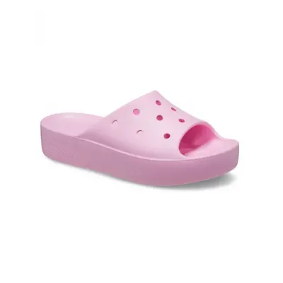 Dámské šlapky (plážová obuv) CROCS Classic Platform Slide flamingo