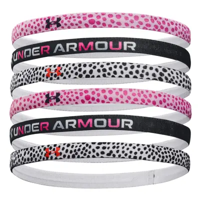 Dívčí čelenka UNDER ARMOUR Graphic HB (6pk)-PNK