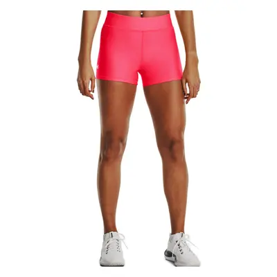 Dámské tréninkové kraťasy UNDER ARMOUR Armour Mid Rise Shorty-PNK