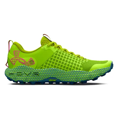 Pánská běžecká trailová obuv UNDER ARMOUR UA U HOVR DS Ridge TR lime surge velocity rebel pink