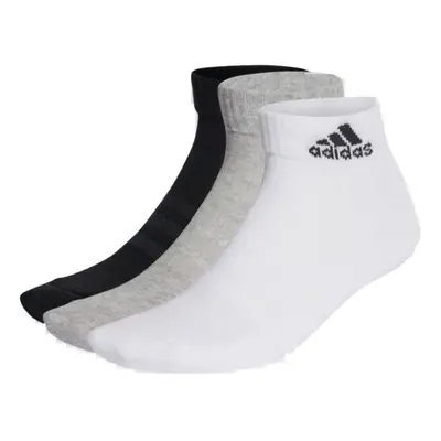 Ponožky ADIDAS C SPW ANK 3P-3 pack-MGREYH WHITE BLACK