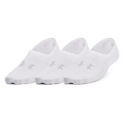 Ponožky UNDER ARMOUR UA Breathe Lite Ultra Low 3p-WHT