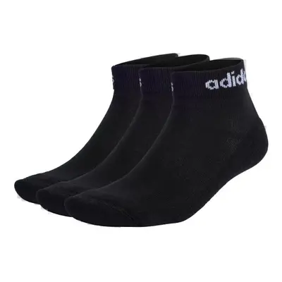 Ponožky ADIDAS C LIN ANKLE 3P-3 pack-BLACK WHITE