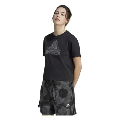 Dámské triko s krátkým rukávem ADIDAS W ICONS TEE CRO-IM4255-black