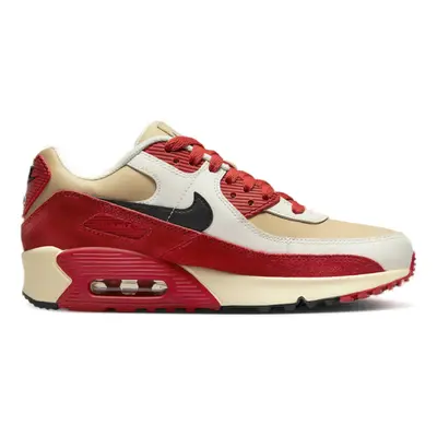 Juniorská vycházková obuv NIKE Air Max 90 LTR sesame red clay sail black