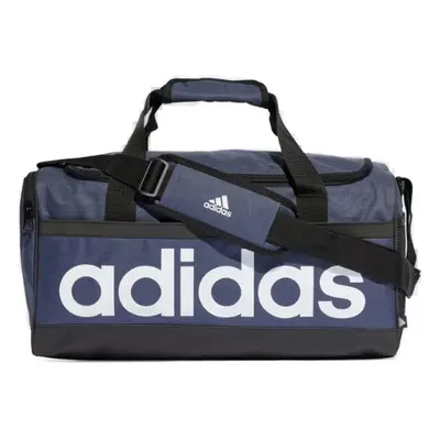 Cestovní taška ADIDAS LINEAR DUFFEL S SHANAV BLACK WHITE