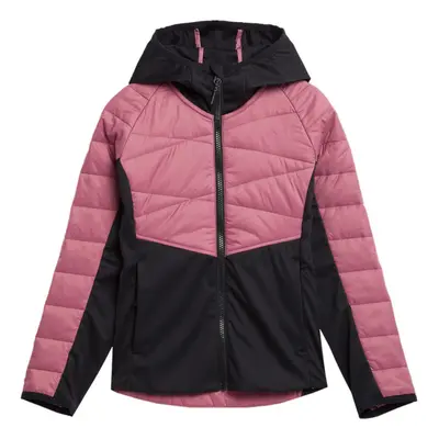 Dívčí turistická softshellová bunda 4F JUNIOR TECHNICAL JACKET-JAW23TTJAF280-54S-PINK