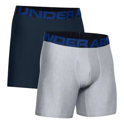 Pánské boxerky UNDER ARMOUR UA Tech 6in 2 Pack-NVY