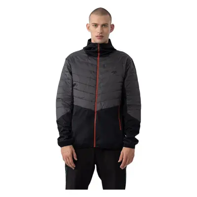 Pánská turistická bunda 4F TECHNICAL JACKET-AW23TTJAM310-22S-ANTHRACITE