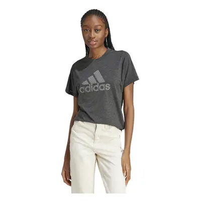 Dámské triko s krátkým rukávem ADIDAS W WINRS 3.0 TEE-IM2423-black melange grey three,