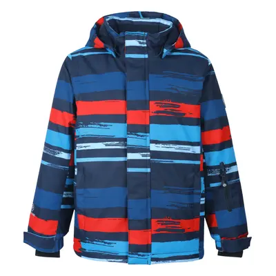 Chlapecká lyžařská bunda COLOR KIDS Ski jacket AOP, AF 10.000, total eclipse 740685.7850