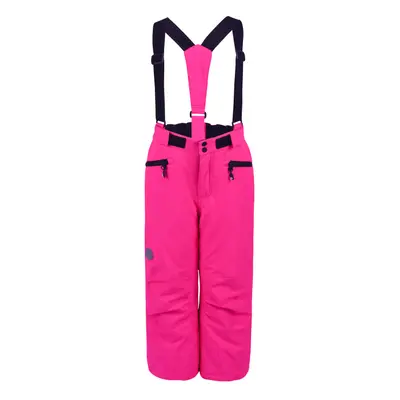 Dívčí lyžařské kalhoty COLOR KIDS Ski pantsw. pockets, AF 10.000, pink glo