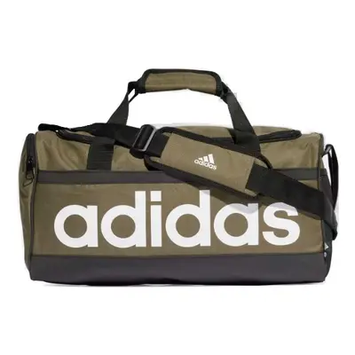 Pánská cestovní taška ADIDAS LINEAR DUFFEL M OLISTR BLACK WHITE