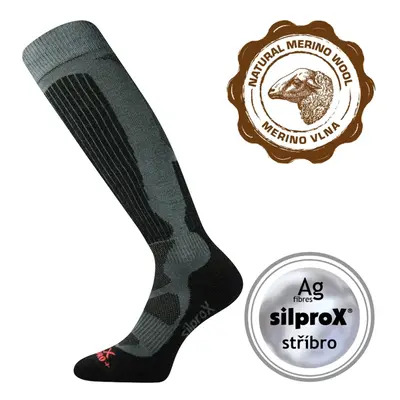 Turistické podkolenky VOXX Merino Etrex-kneesock-Dark grey