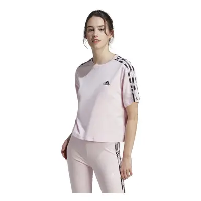 Dámské triko s krátkým rukávem ADIDAS VIBAOP 3S CRO T-IL5870-clear pink MULTICOLOR