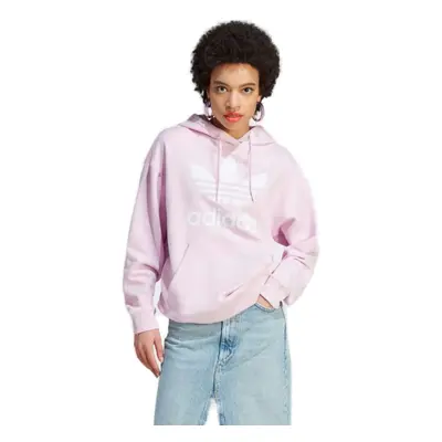 Dámská mikina s kapucí ADIDAS ORIGINALS TRF HOODIE-IK6472-orchid fusion