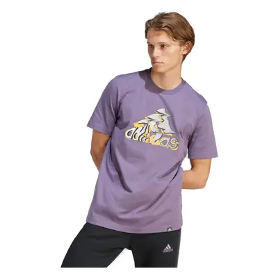 Pánské triko s krátkým rukávem ADIDAS M AUGMENT TEE-IL5435-shadow violet