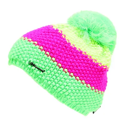 Dámská zimní čepice BLIZZARD Tricolor CAP yellow pink green W