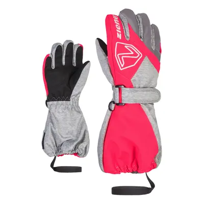 Juniorské lyžařské rukavice ZIENER LAURO AS(R) glove junior Grey