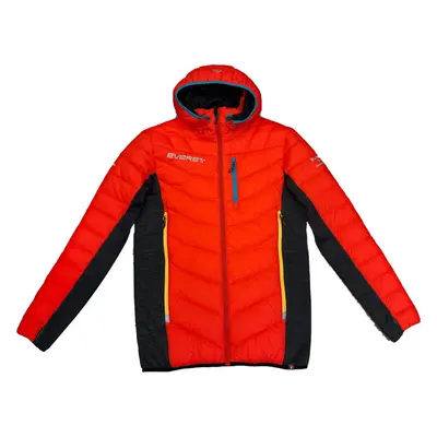 Pánská hybridní bunda na skialp EVERETT SkiTour PRIMALOFT jacket red