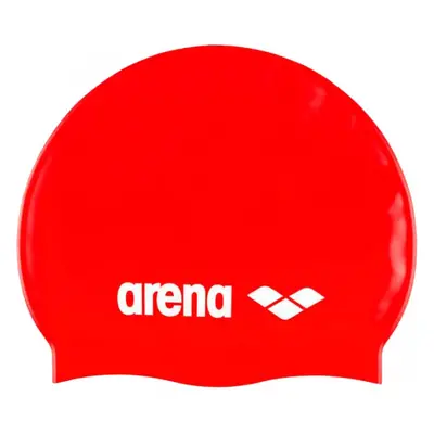 Juniorská plavecká čepice ARENA Clasic Silicone Jr. red