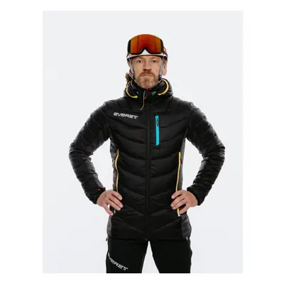 Pánská hybridní bunda na skialp EVERETT SkiTour PRIMALOFT jacket black