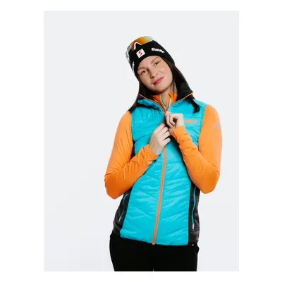 Dámská vesta na skialp EVERETT SkiToura PRIMALOFT vest W blue