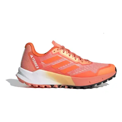 Dámská běžecká trailová obuv ADIDAS Terrex Agravic Flow 2.0 coral fusion impact orange white