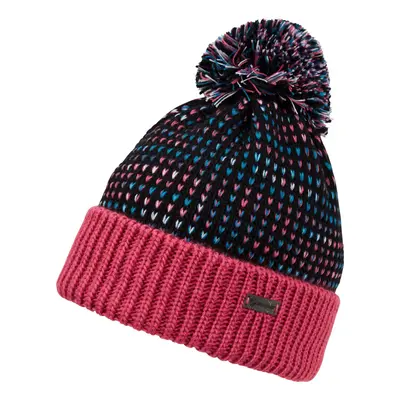 Juniorská zimní čepice ZIENER ITTER junior hat dark pink