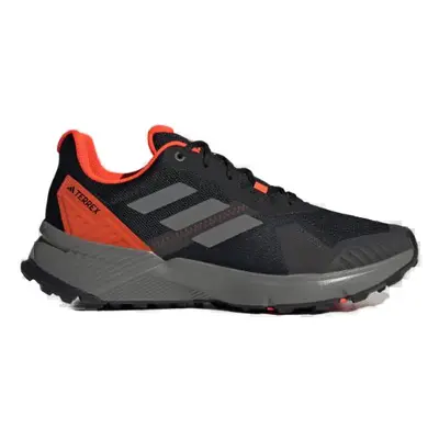 Pánská běžecká trailová obuv ADIDAS Terrex Soulstride M core black grey four solar red