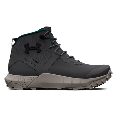 Pánská kotníková turistická obuv UNDER ARMOUR UA MG Valsetz Trek Mid L WP jet gray pewter black