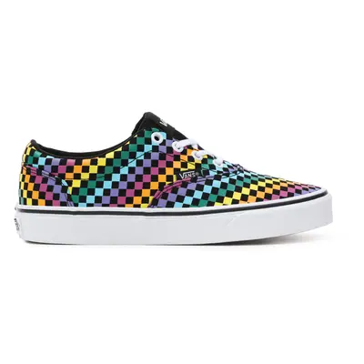 Dámská rekreační obuv VANS WM Doheny (Rainbow Mini Check) black white