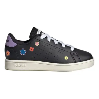 Dívčí rekreační obuv ADIDAS Advantage core black core black violet fusion