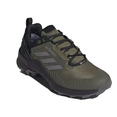 Pánská nízká turistická obuv ADIDAS Terrex Swift R3 GTX focus olive grey three core black