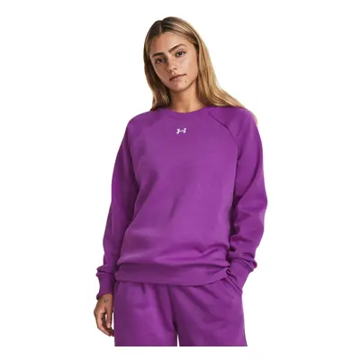 Dámská zateplená tréninková mikina s kapucí UNDER ARMOUR UA Rival Fleece Crew-PPL