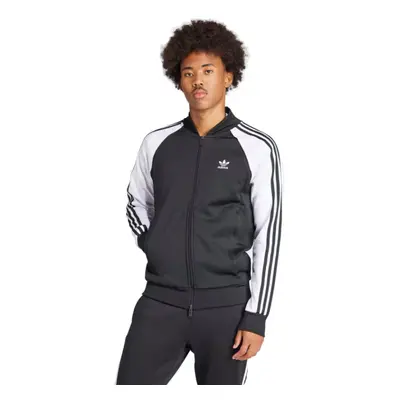 Pánská mikina se zipem ADIDAS ORIGINALS SST TT-IK7025-black white white