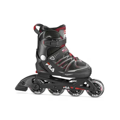 Dětské kolečkové brusle FILA SKATES X-ONE BLACK RED Black