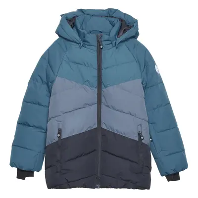 Chlapecká lyžařská bunda COLOR KIDS Ski Jacket - Colorblock -Quilt, legion blue