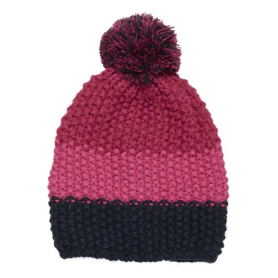 Dívčí zimní čepice COLOR KIDS Hat - Colorblock, fuchsia purple