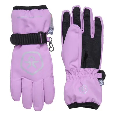 Dívčí rukavice COLOR KIDS Gloves-Waterproof-741245.6685-violet tulle