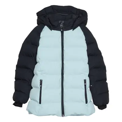 Dívčí lyžařská bunda COLOR KIDS Ski Jacket - Quilt, aqua esque