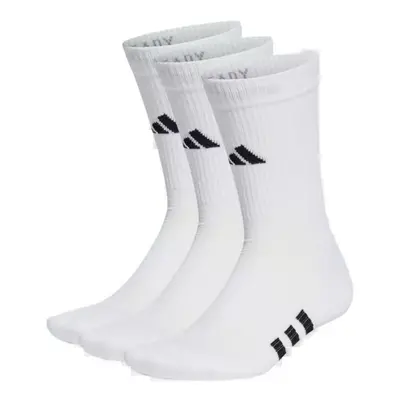 Ponožky ADIDAS PERF CUSH CRW 3 PACK-WHITE WHITE WHITE