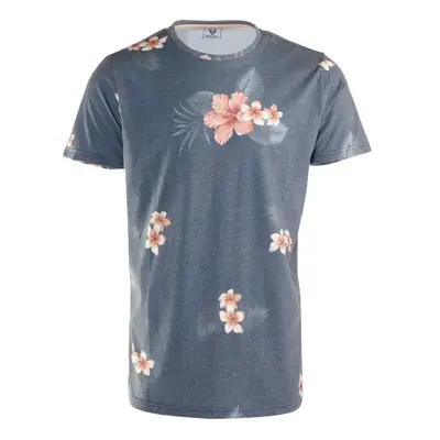 Pánské triko s krátkým rukávem BRUNOTTI Jason Flower Mens T-shirt-0524-Jeans Blue