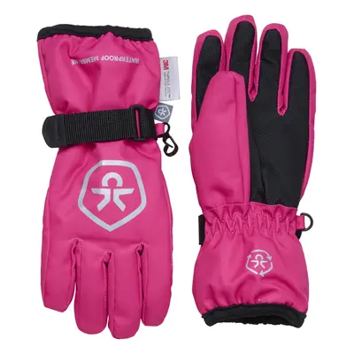 Dívčí rukavice COLOR KIDS Gloves - Waterproof, fuchsia purple