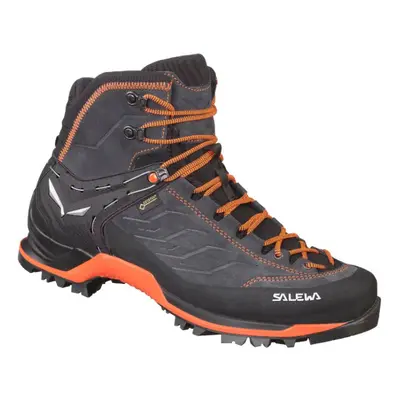 Pánská kotníková turistická obuv SALEWA MTN Trainer Mid GTX asphlat fluo orange