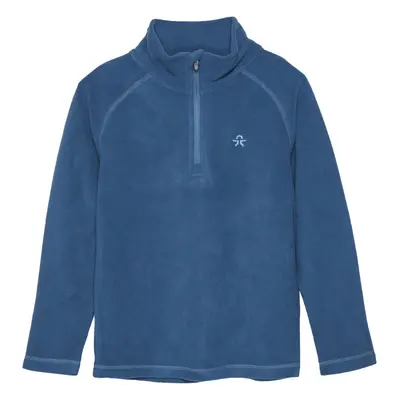 Detská lyžiarska flisová mikina COLOR KIDS Fleece Pulli - Solid, legion blue