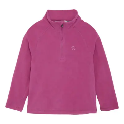 Dívčí lyžařská flísová mikina COLOR KIDS Fleece Pulli, festival fuchsia