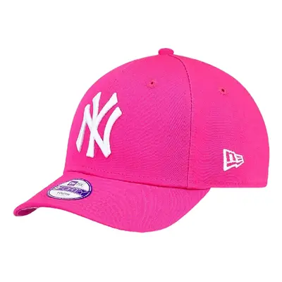 Juniorská kšiltovka NEW ERA 940 MLB LEAGUE BASIC NY YANKEES PINK WHITE KIDS NOS