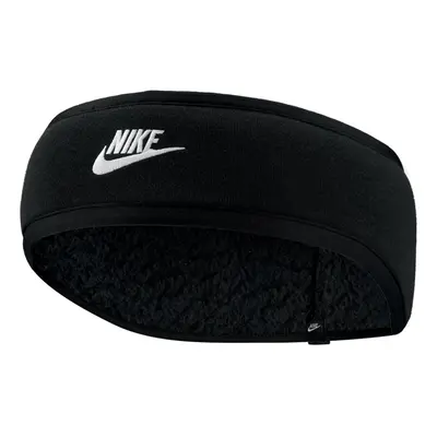 Čelenka NIKE MN HEADBAND CLUB FLEECE BK WH