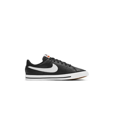 Juniorská vycházková obuv NIKE Court Legacy black light brown white